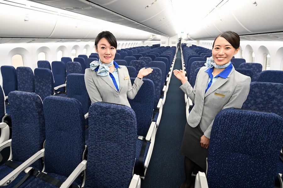 68メートル 429席の“超長胴型” ANAの国内線新フラッグシップ787-10